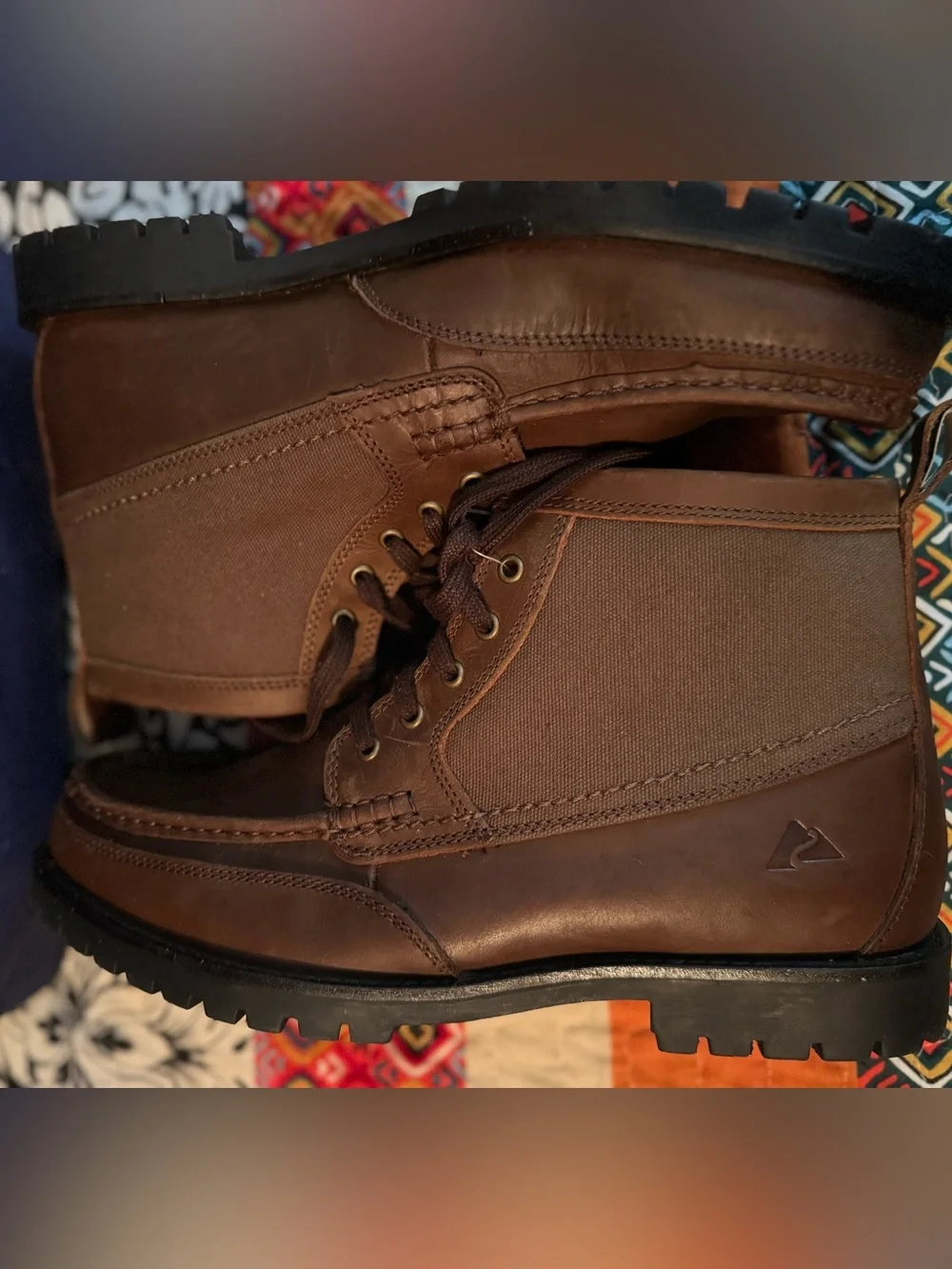 Ozark Trail Men's Dark Brown Chukka Boots